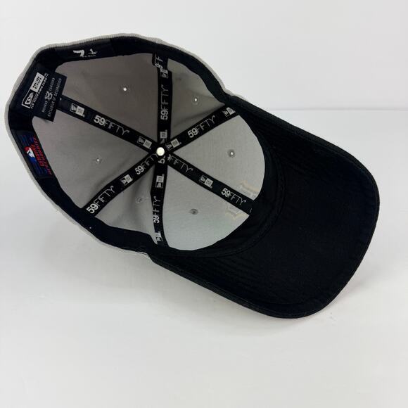 New Era 59Fifty Retro Gray On-Field Pittsburgh Pirates Fitted Baseball Hat 7 1/8 - Picture 8 of 9